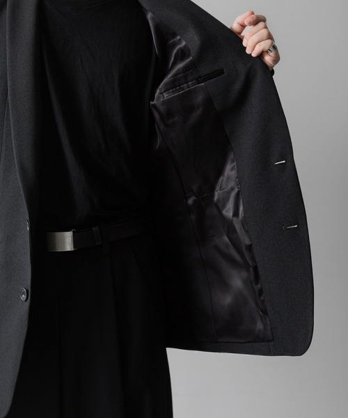 ato(アトウ)の「SHARP TAILORED 2B JK(テーラードジャケット・メンズ・ブラック・48/46/44)」の13枚目の写真