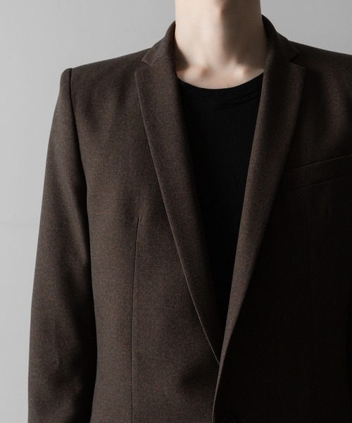 ato(アトウ)の「SHARP TAILORED 2B JK(テーラードジャケット・メンズ・ブラック・48/46/44)」の14枚目の写真