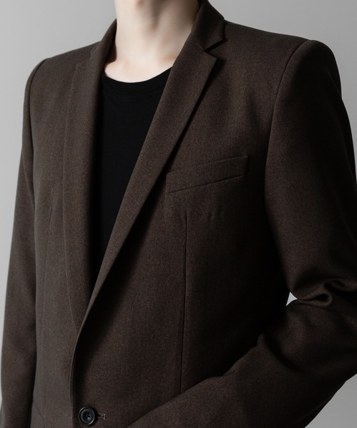 ato(アトウ)の「SHARP TAILORED 2B JK(テーラードジャケット・メンズ・ブラック・48/46/44)」の15枚目の写真