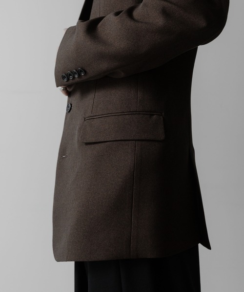 ato(アトウ)の「SHARP TAILORED 2B JK(テーラードジャケット・メンズ・ブラック・48/46/44)」の16枚目の写真