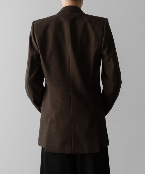 ato(アトウ)の「SHARP TAILORED 2B JK(テーラードジャケット・メンズ・ブラック・48/46/44)」の19枚目の写真