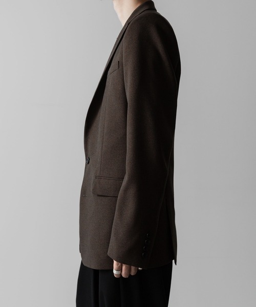 ato(アトウ)の「SHARP TAILORED 2B JK(テーラードジャケット・メンズ・ブラック・48/46/44)」の20枚目の写真