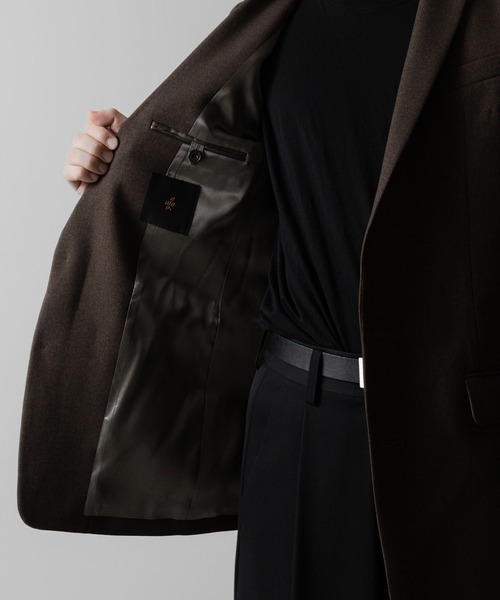 ato(アトウ)の「SHARP TAILORED 2B JK(テーラードジャケット・メンズ・ブラック・48/46/44)」の22枚目の写真