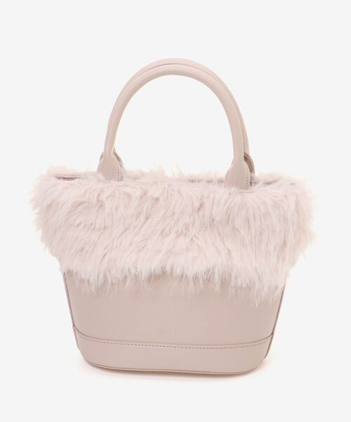 MAJESTIC LEGON（マジェスティックレゴン）の「マラボーバッグ（ショルダーバッグ・レディース・ピンク/アイボリー・FREE）」の16枚目の写真