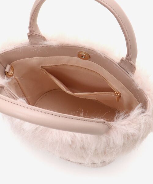 MAJESTIC LEGON（マジェスティックレゴン）の「マラボーバッグ（ショルダーバッグ・レディース・ピンク/アイボリー・FREE）」の19枚目の写真