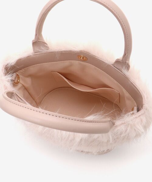 MAJESTIC LEGON（マジェスティックレゴン）の「マラボーバッグ（ショルダーバッグ・レディース・ピンク/アイボリー・FREE）」の20枚目の写真