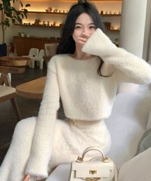 AsRiRe | シンプルデザインニットセットアップ(ニット/セーター)