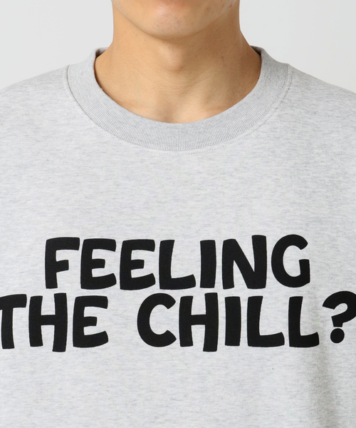 SHELTECH（シェルテック）の「SHELTECH WARM FEELING THE CHILL? SWEAT（スウェット・メンズ・ライトグレー/ブラック・MEDIUM/LARGE）」の14枚目の写真