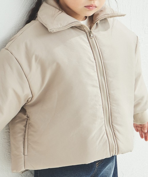 セール】ビックカラー 中綿アウター（ブルゾン）｜pairmanon