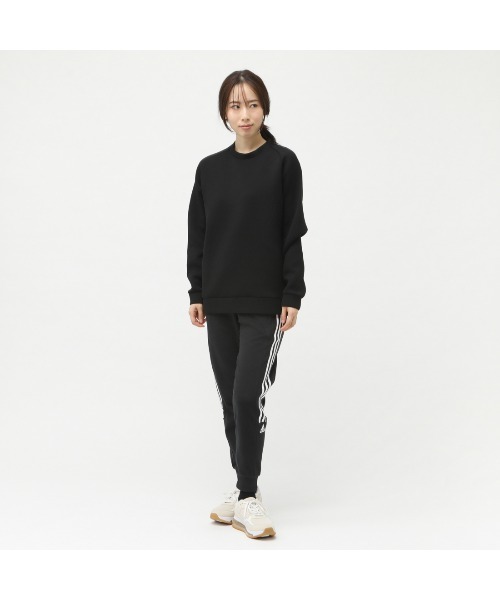 adidas（アディダス）の「アディダス adidas AEROREADY メイド フォー トレーニング コットンタッチパンツ（その他パンツ・レディース・ブラック・M/2XL/XL/XS）」の3枚目の写真