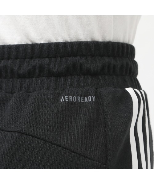 adidas（アディダス）の「アディダス adidas AEROREADY メイド フォー トレーニング コットンタッチパンツ（その他パンツ・レディース・ブラック・M/2XL/XL/XS）」の8枚目の写真