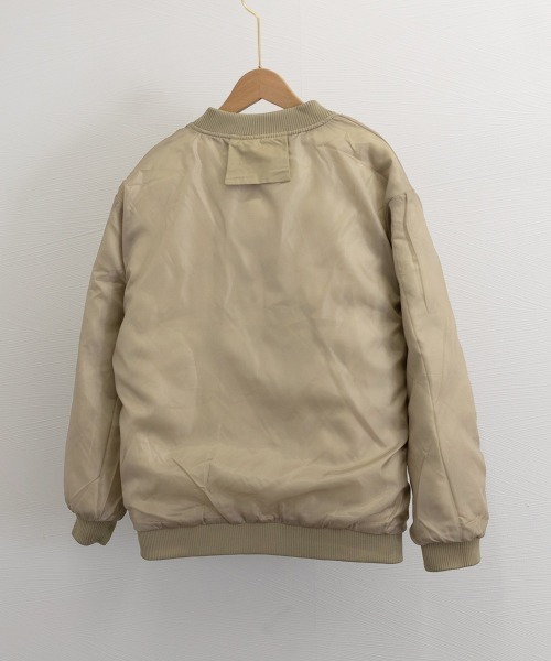Miniministore(ミニミニストア)の「中綿ジャケット キルティングブルゾン防寒(その他アウター・レディース・ブラック/ベージュ/カーキ・FREE)」の8枚目の写真
