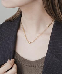 SMELLY | ステンレスダブルスネークトップネックレス(ネックレス)