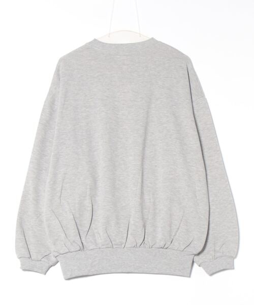 spiritoso(スピリトーゾ)の「【spiritoso】AMICOプリントビッグスウェットトレーナー(Tシャツ/カットソー・レディース・杢グレー/ホワイト系その他・FREE)」の12枚目の写真