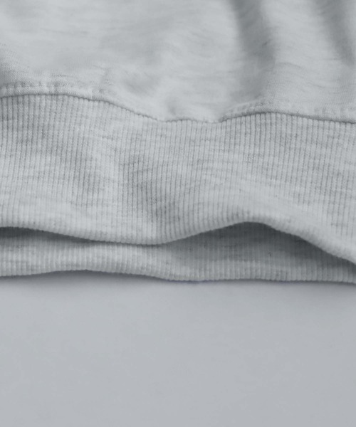 antiqua（アンティカ）の「ミニ裏毛変形トップス（スウェット・レディース・ブラック/オートミール・ONESIZE）」の11枚目の写真