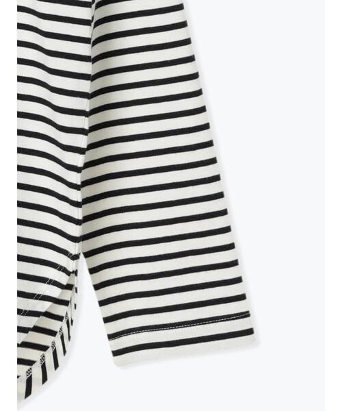 Lugnoncure（ルノンキュール）の「【抗菌防臭】ラウンドヘムトップス（Tシャツ/カットソー・レディース・ホワイト/チャコールグレー/オフホワイト・F）」の7枚目の写真