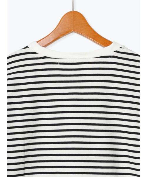 Lugnoncure（ルノンキュール）の「【抗菌防臭】ラウンドヘムトップス（Tシャツ/カットソー・レディース・ホワイト/チャコールグレー/オフホワイト・F）」の9枚目の写真