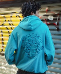 A'GEM/9 × .kom 『A'gem/エージェム』 METAL SONIC ZIP UP HOODIE