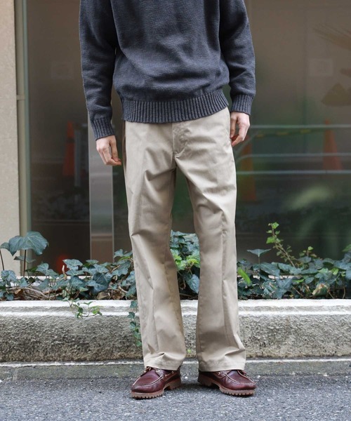 BACK NUMBER（バックナンバー）の「【BACK NUMBER】ストレッチチノトラウザー（その他パンツ・メンズ・ブラック/ベージュ/ダークグレー・S/M/L/XL/XXL）」の4枚目の写真