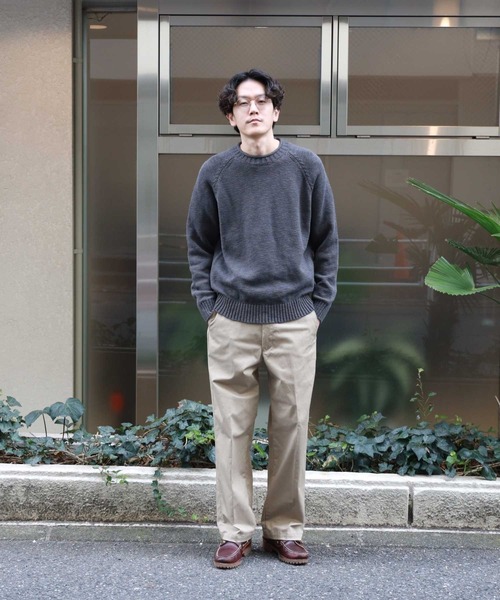 BACK NUMBER（バックナンバー）の「【BACK NUMBER】ストレッチチノトラウザー（その他パンツ・メンズ・ブラック/ベージュ/ダークグレー・S/M/L/XL/XXL）」の7枚目の写真