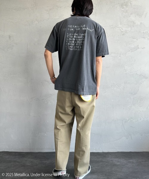 【WEB先行予約】[GOOD ROCK SPEED/グッドロックスピード] 別注 METALLICA ロックプリントTシャツ(No Life 'Til Leather)（Tシャツ/カットソー）｜GOOD ROCK SPEED（グッドロックスピード）