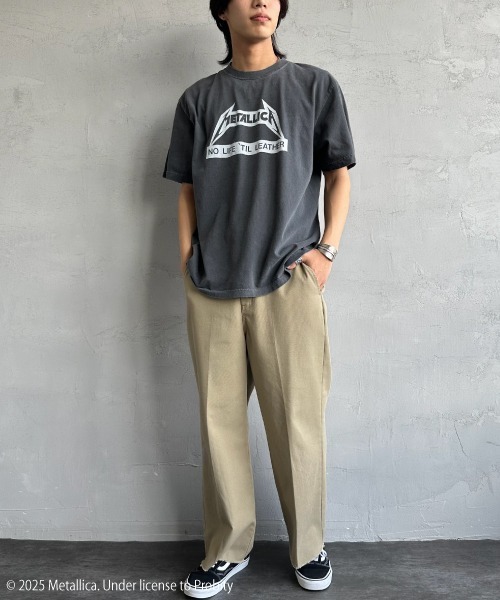 【WEB先行予約】[GOOD ROCK SPEED/グッドロックスピード] 別注 METALLICA ロックプリントTシャツ(No Life 'Til Leather)（Tシャツ/カットソー）｜GOOD ROCK SPEED（グッドロックスピード）
