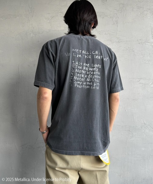 【WEB先行予約】[GOOD ROCK SPEED/グッドロックスピード] 別注 METALLICA ロックプリントTシャツ(No Life 'Til Leather)（Tシャツ/カットソー）｜GOOD ROCK SPEED（グッドロックスピード）