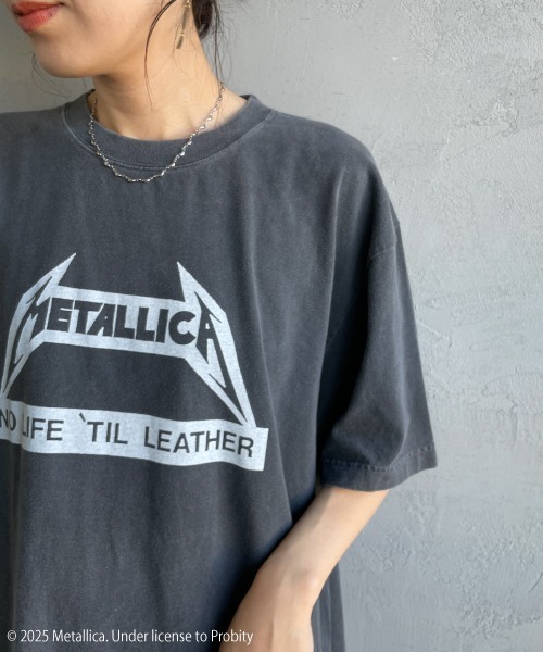 【WEB先行予約】[GOOD ROCK SPEED/グッドロックスピード] 別注 METALLICA ロックプリントTシャツ(No Life 'Til Leather)（Tシャツ/カットソー）｜GOOD ROCK SPEED（グッドロックスピード）