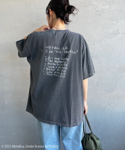 【WEB先行予約】[GOOD ROCK SPEED/グッドロックスピード] 別注 METALLICA ロックプリントTシャツ(No Life 'Til Leather)（Tシャツ/カットソー）｜GOOD ROCK SPEED（グッドロックスピード）