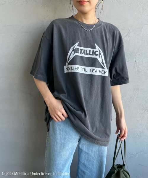 【WEB先行予約】[GOOD ROCK SPEED/グッドロックスピード] 別注 METALLICA ロックプリントTシャツ(No Life 'Til Leather)（Tシャツ/カットソー）｜GOOD ROCK SPEED（グッドロックスピード）