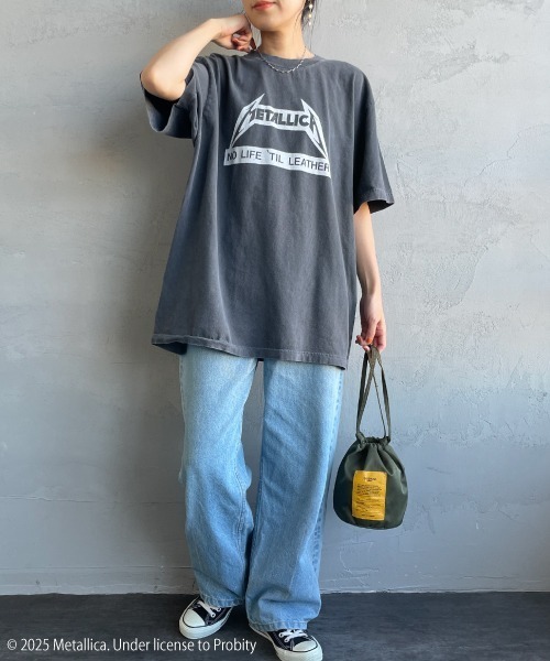 【WEB先行予約】[GOOD ROCK SPEED/グッドロックスピード] 別注 METALLICA ロックプリントTシャツ(No Life 'Til Leather)（Tシャツ/カットソー）｜GOOD ROCK SPEED（グッドロックスピード）
