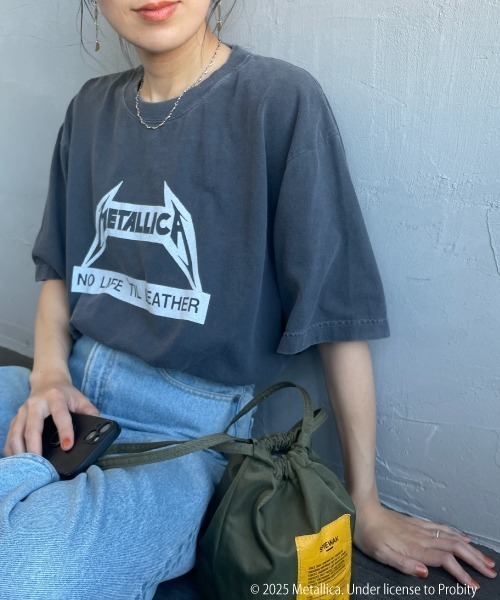 【WEB先行予約】[GOOD ROCK SPEED/グッドロックスピード] 別注 METALLICA ロックプリントTシャツ(No Life 'Til Leather)（Tシャツ/カットソー）｜GOOD ROCK SPEED（グッドロックスピード）