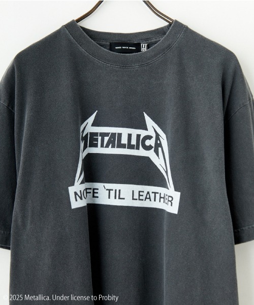 【WEB先行予約】[GOOD ROCK SPEED/グッドロックスピード] 別注 METALLICA ロックプリントTシャツ(No Life 'Til Leather)（Tシャツ/カットソー）｜GOOD ROCK SPEED（グッドロックスピード）