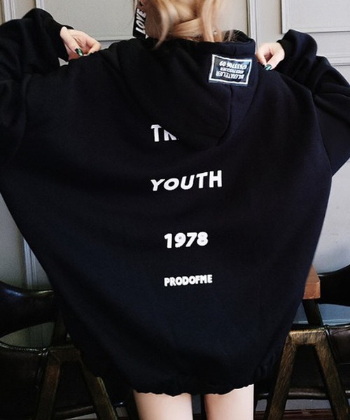 セール】BIGシルエットロゴフーディー（パーカー）｜Bifrost