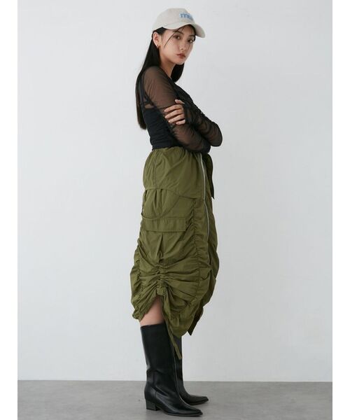 NEW ERA（ニューエラ）の「【MURUA×NEW ERA】mu LOGO CAP（キャップ・レディース・アイボリー/ブラック・FREE）」の13枚目の写真