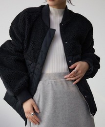 スウィッチングボアブルゾン