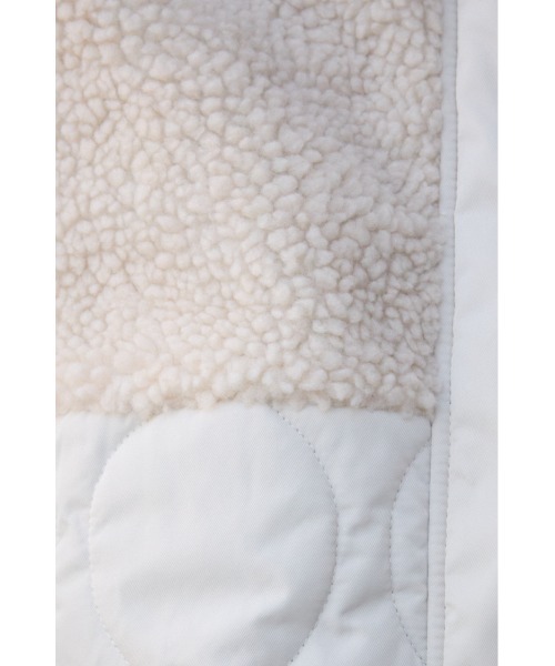 AZUL by moussy（アズールバイマウジー）の「スウィッチングボアブルゾン（ブルゾン・レディース・アイボリー/カーキ/ブラック・SMALL/MEDIUM）」の17枚目の写真