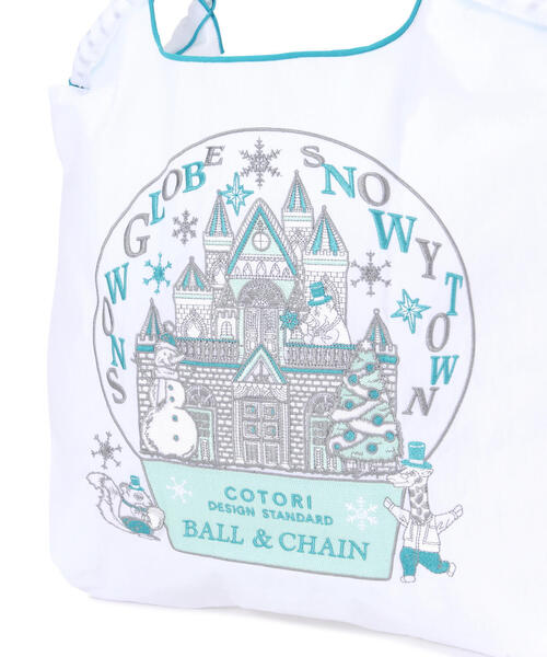 Ball&Chain（ボールアンドチェーン）の「Ball&Chain(ボールアンドチェーン) COTORI.snow glove /Mサイズ（エコバッグ/サブバッグ・レディース・ホワイト・F）」の11枚目の写真