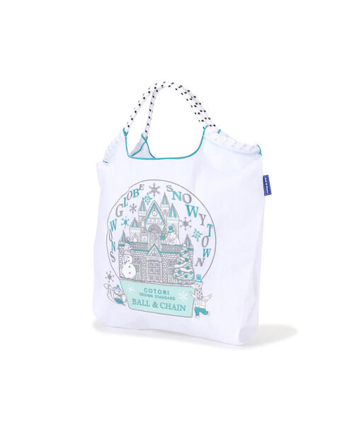 Ball&Chain（ボールアンドチェーン）の「Ball&Chain(ボールアンドチェーン) COTORI.snow glove /Mサイズ（エコバッグ/サブバッグ・レディース・ホワイト・F）」の2枚目の写真