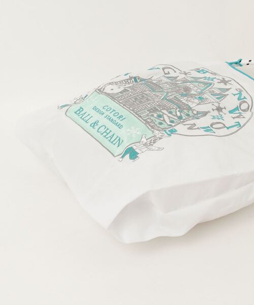 Ball&Chain（ボールアンドチェーン）の「Ball&Chain(ボールアンドチェーン) COTORI.snow glove /Mサイズ（エコバッグ/サブバッグ・レディース・ホワイト・F）」の3枚目の写真