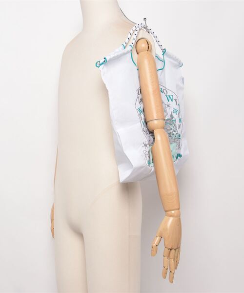 Ball&Chain（ボールアンドチェーン）の「Ball&Chain(ボールアンドチェーン) COTORI.snow glove /Mサイズ（エコバッグ/サブバッグ・レディース・ホワイト・F）」の6枚目の写真