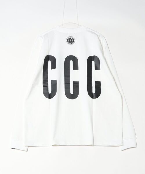 CITY COUNTRY CITY（シティーカントリーシティー）の「CITY COUNTRY CITY COTTON L/S T-SHIRT_CITY COUNTRY CITY CCC-243T011（Tシャツ/カットソー・メンズ・ホワイト/ブラック・LARGE/MEDIUM/X-LARGE）」の9枚目の写真