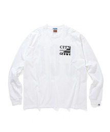 CITY COUNTRY CITY EMBROIDERED LOGO COTTON L/S T-SHIRT CCC