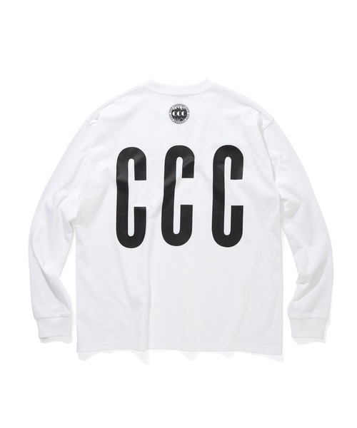 CITY COUNTRY CITY（シティーカントリーシティー）の「CITY COUNTRY CITY COTTON L/S T-SHIRT_CITY COUNTRY CITY CCC-243T011（Tシャツ/カットソー・メンズ・ホワイト/ブラック・LARGE/MEDIUM/X-LARGE）」の5枚目の写真
