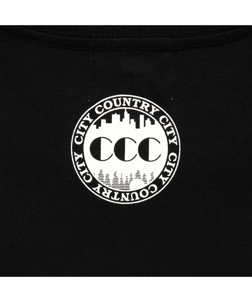CITY COUNTRY CITY（シティーカントリーシティー）の「CITY COUNTRY CITY COTTON L/S T-SHIRT_CITY COUNTRY CITY CCC-243T011（Tシャツ/カットソー・メンズ・ホワイト/ブラック・LARGE/MEDIUM/X-LARGE）」の4枚目の写真