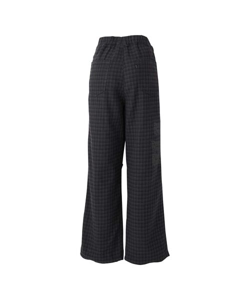 HYSTERIC GLAMOUR(ヒステリックグラマー)の「TYPE LOGO リメイクチェックパンツ(その他パンツ・レディース・ブルー系その他/ブラック系その他・SMALL/MEDIUM)」の9枚目の写真