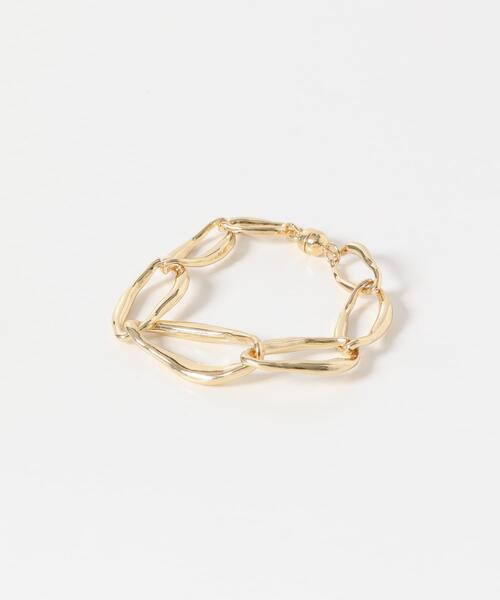 SMELLY（スメリー）の「ボリュームチェーンマグネットブレスレット（ブレスレット・レディース・ゴールド・-）」の7枚目の写真