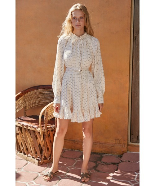 PAIN OR PLEASURE★韓国★人気★ELLA FRILL DRESS 2色 ケープセット4WAYレースドレス as25618 Dorry doll ドリードール
