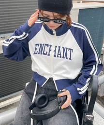 WEGO/グラフィックショートトラックジャケット