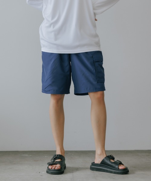 NIKE(ナイキ)の「NIKE/ナイキ リップストップ9カーゴボレーショーツ 2026春夏再入荷(水着・メンズ・グレー/ベージュ/ブラウン/ブラック/ネイビー・M/L/XL)」の12枚目の写真